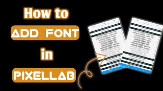 How to add font In pixellab || Just in 1 minute || Full Method with font link screenshot 5