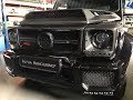 Brabus g900 meets alpha armouring