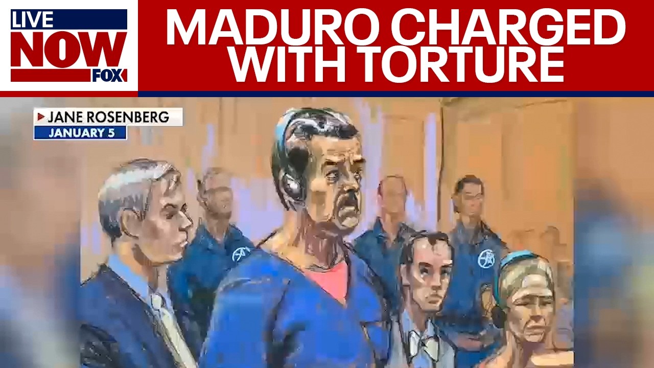 Former Venezuelan President Maduro charged with torture