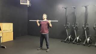 PVC Push Jerk with Pause in Dip/Lockout