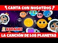 🎤 Canta Con Nosotros 🎤 La Canción De Los Planetas 🌎 Karaoke | HiDino Canciones Para Niños