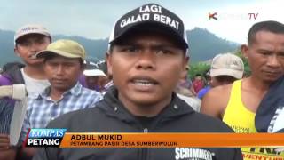 Tolak Alat Berat Area Penambangan Pasir Ini Ricuh