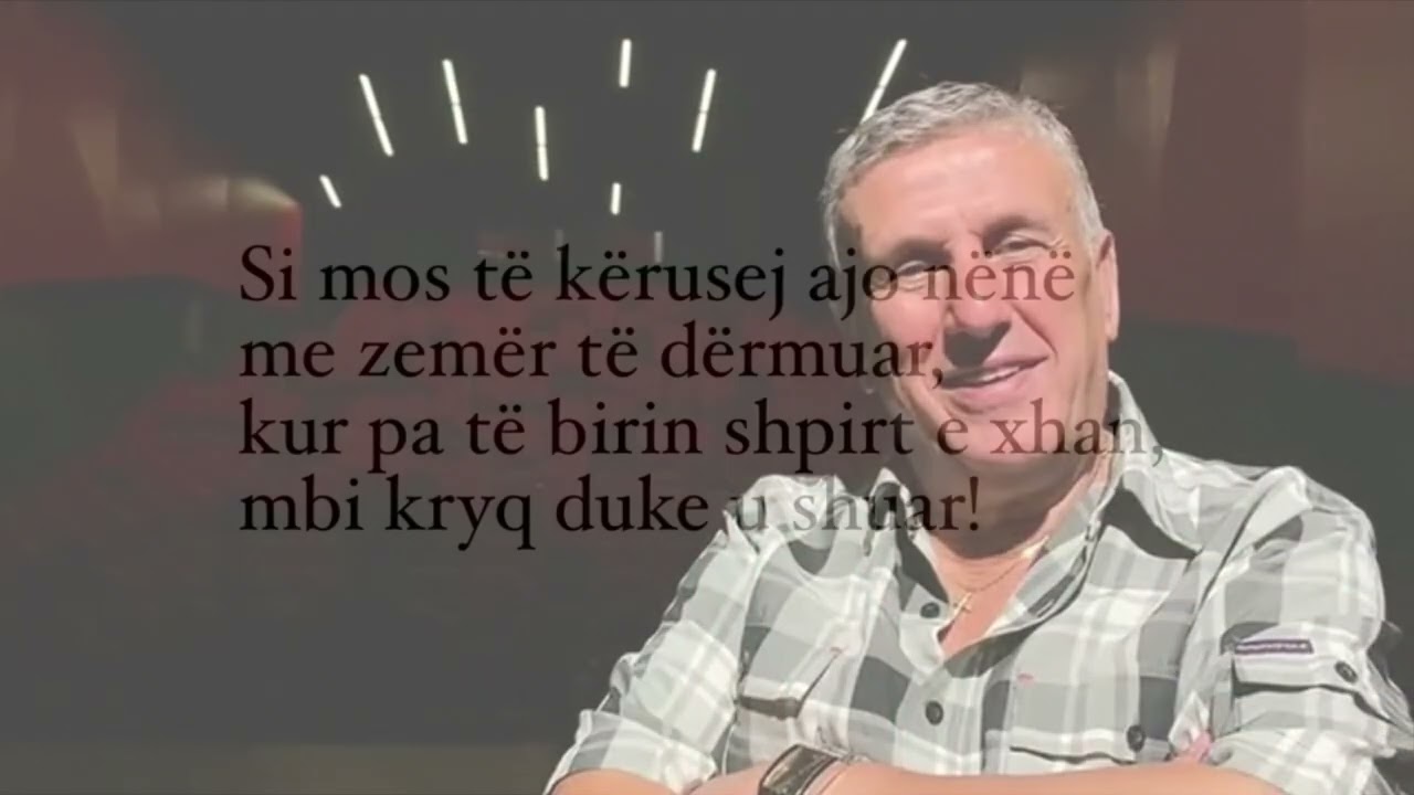 “Kjo moshë rron” poezi nga Skënder Rusi, interpreton Guri Koço. 