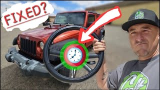 Jeep Wranglers #1 Problem Fixed!! How To Replace A Clock Spring