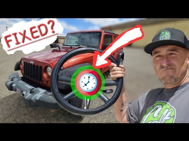 Jeep Wranglers #1 Problem Fixed!! How To Replace A Clock Spring