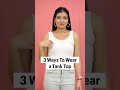 How To Style Your Tank Top AnaysaShortsOfficial Shorts Anaysashorts Originalcreations How To Style Your Tank Top AnaysaShortsOfficial Shorts Anaysashorts Originalcreations