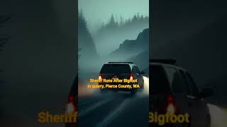 Sheriff Runs After Bigfoot
