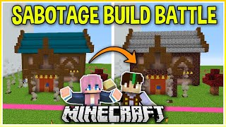 I Challenged My Wife To A Sabotage Build Battle