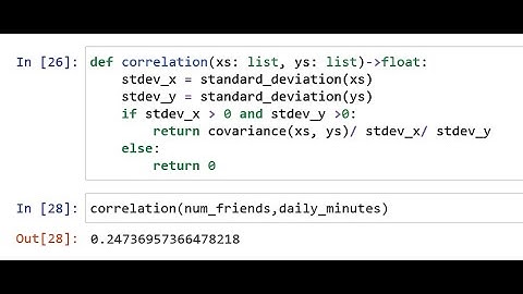 Statistics in Data Science using Python | Covariance| Standard Deviation| Correlation | Mean| Median