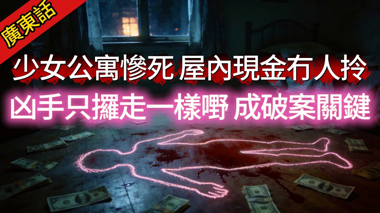 【真實案件】| 奇案！少女遇害現場現金鋪滿地，但凶手只係拎走咗一樣嘢！凶手嘅變態癖好成為破案關鍵！#犯罪#案件解說