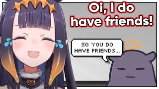 Ina actually has friends?