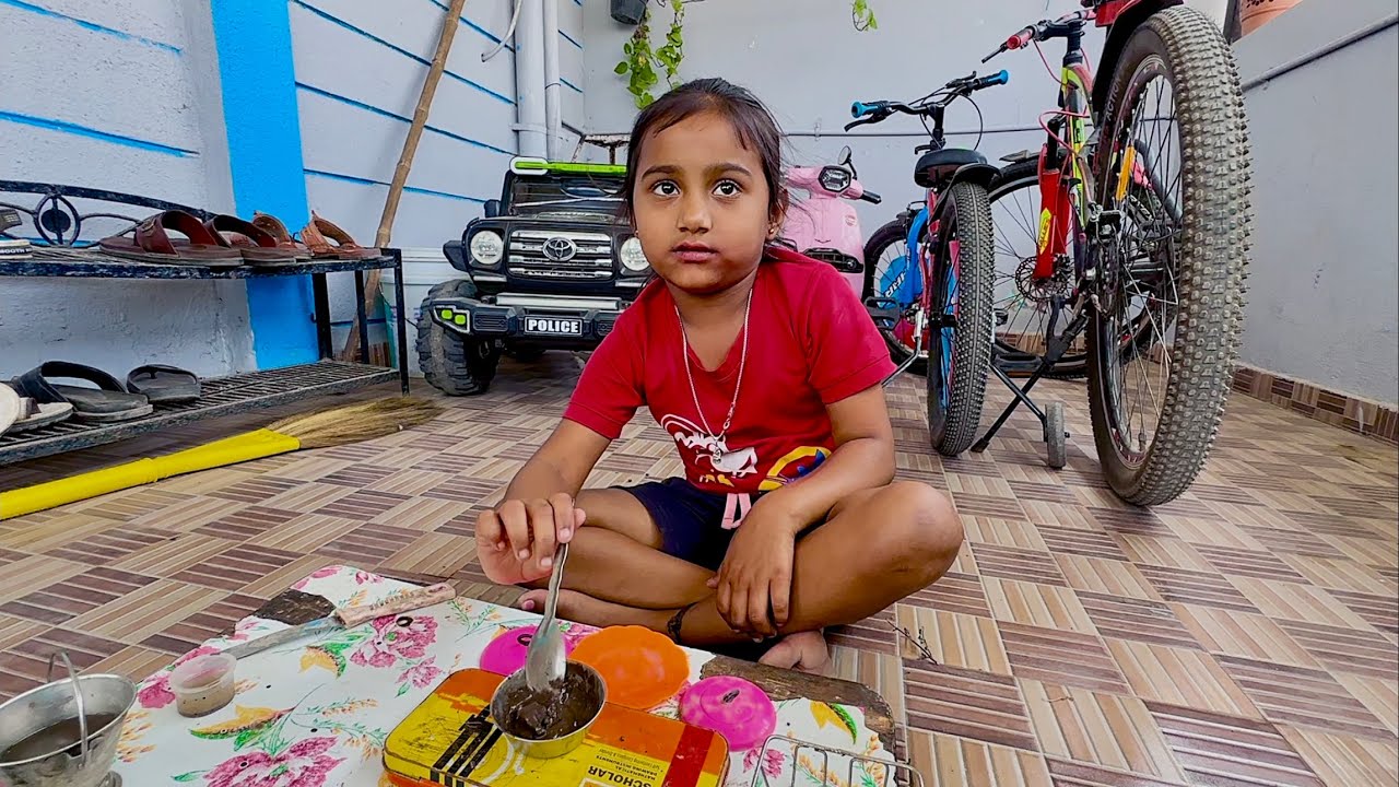 मामा सुजीचा हलवा बनवू का तुम्हाला 🫢