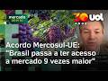 Mercosul-UE: "Cenário é favorável para que acordo seja definitivo", diz Apex