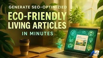 Create Eco-Friendly Living Blogs with AI in 3 Minutes (Autoblogging 2025)