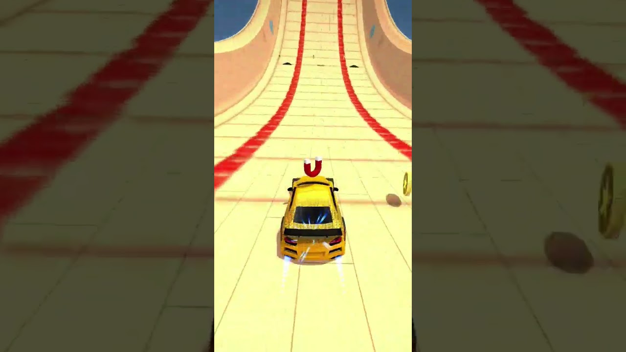 Mega Ramp Car Stunt - impossible huge Stunt - car games 