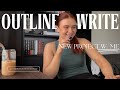 Outline + Write a new project w/ me