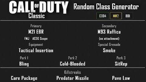 MW2 - Sub Base Ground War Domination (15-4) Random Class Generator #190 [2022]