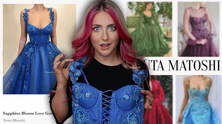 I Bought my DREAM Dress from Teuta Matoshi | Viral Ventures!