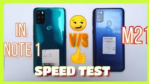 Samsung Galaxy M21 Vs Micromax IN Note 1 Complete Speed Test