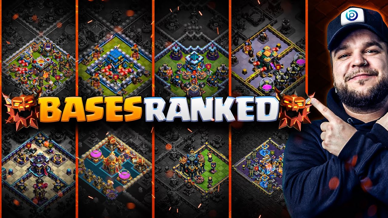 🎁 BASES TOP GRATIS para MODO RANKED | TODOS los AYUNTAMIENTOS | CLASH OF CLANS