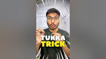 😱Best TUKKA TRICK to solve 50% Questions!🤯 #jee #motivation
