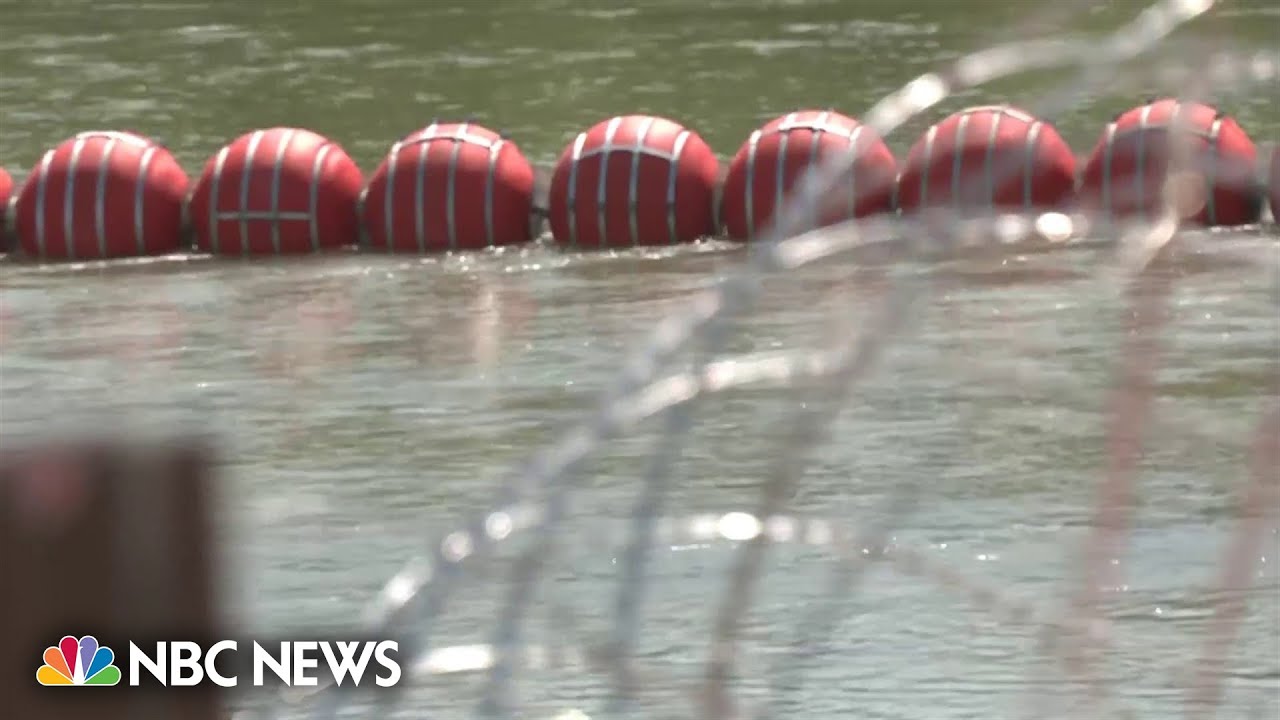 Biden admin suing Texas over floating barriers at southern border Biden admin suing Texas over floating barriers at southern border