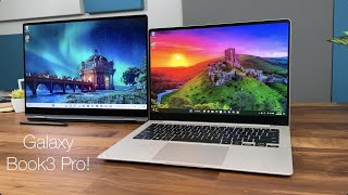 Samsung Galaxy Book3 Pro Hands On! (vs. Book3 Pro 360)