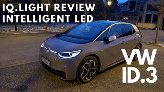 VW ID.3 IQ.Light Review - What do the ID3 Intelligent LED lights look like? 1st Edition Grey