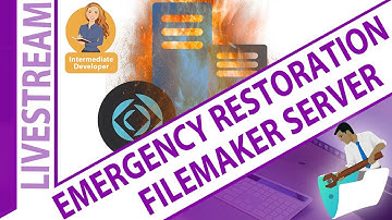 Emergency Restoration Consideration for FileMaker Server