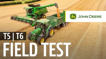 Experience the Future of Farming with the JOHN DEERE T5 700 Combine!