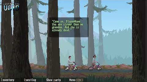 Lost in the Void - Travel Sequence Forest