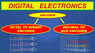 ENCODERS ( OCTAL TO BINARY ENCODER  & DECIMAL TO BCD ENCODER)