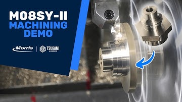 Tsugami M08SY-II Machining Demo