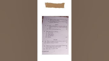 KUK University | Foundation of Computer science | BCA | BSC | Question paper | 2024