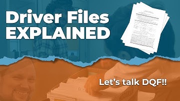 8 DQF Management Tips - How to maintain Driver Qualification Files and avoid DOT Audits