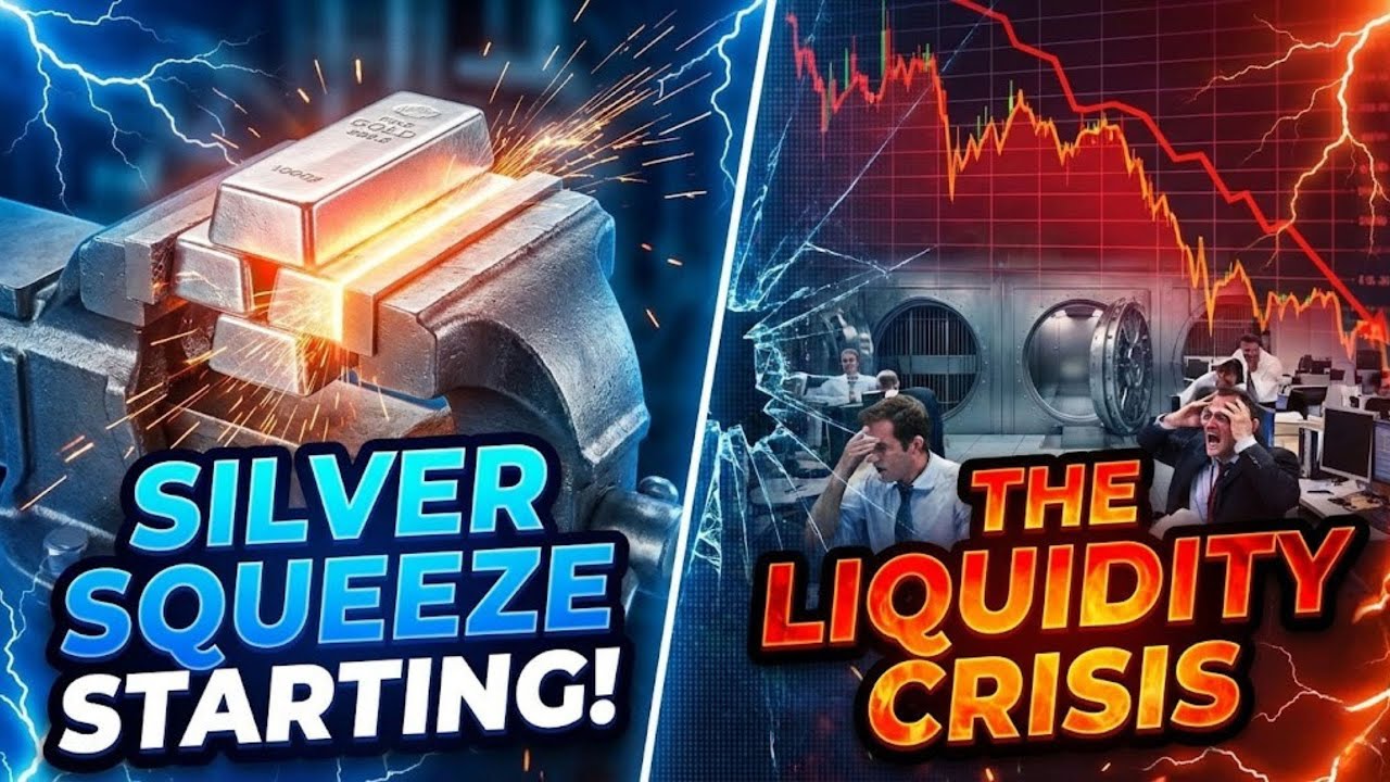 The Silver Squeeze Is Starting — The Liquidity Crisis No One Is Talking About