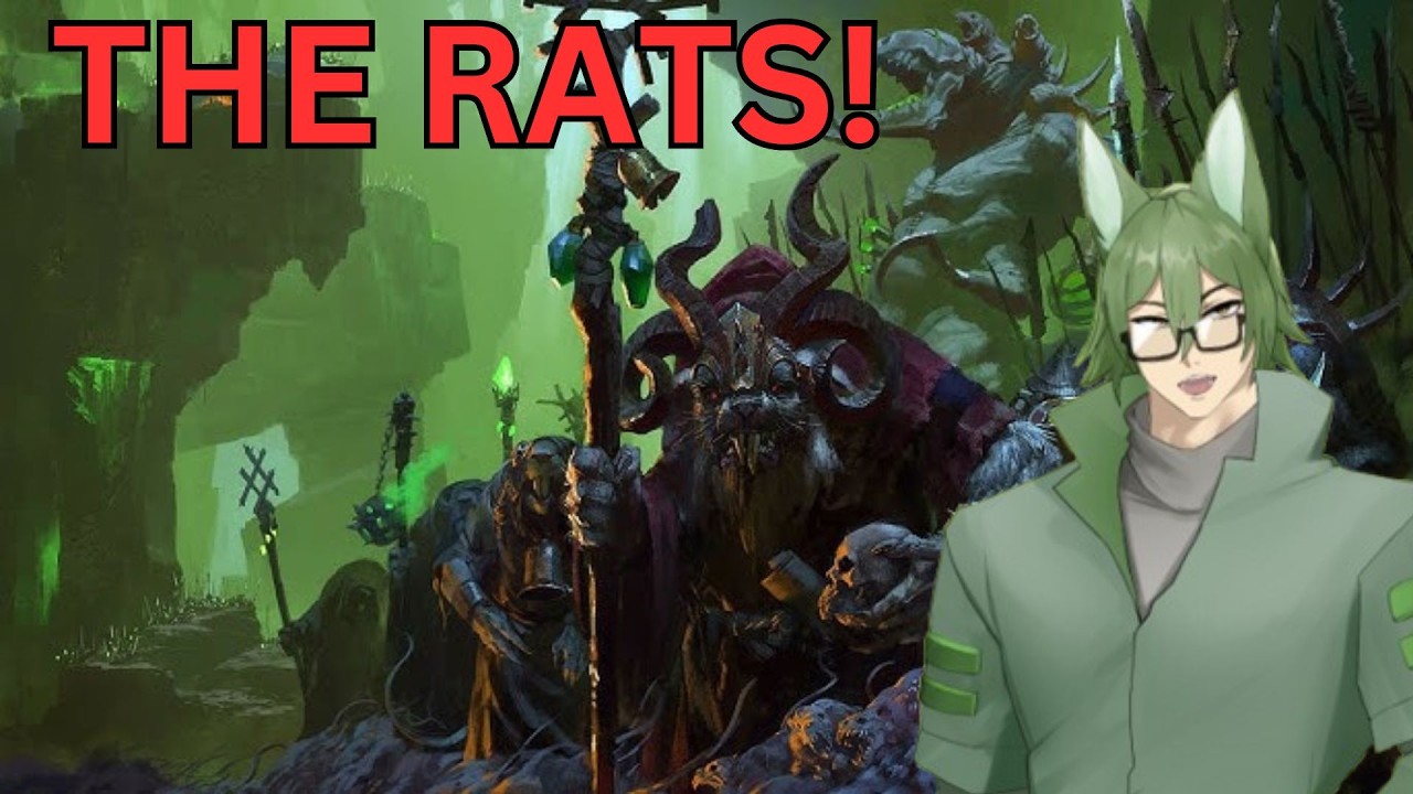 Реакция виртуальных ютуберов на PancreasNoWork | Скавены — лучшая фракция в Warhammer