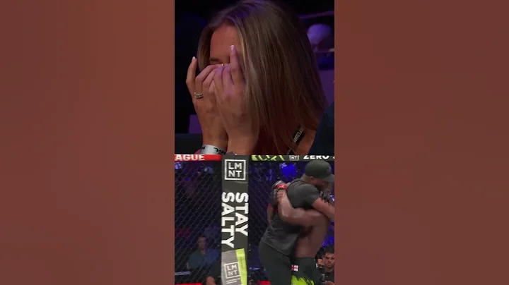 Dakota Ditcheva reacts to Dalton Rosta getting KO'd! 🫣 #MMA #PFL #Shorts