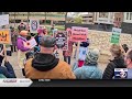 May Day rally draws protesters in Appleton calling for workers’ rights, policy change