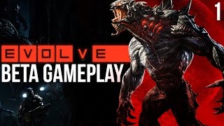Evolve | Beta Gameplay: Eaten By The Wildlife. :(
