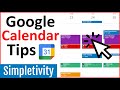 Google Calendar Management Quiz
