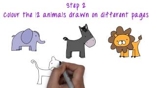 Learn about Animals - Zoo Passport for kids (3-9 year olds)