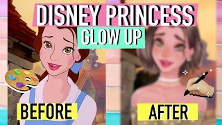 Disney Princess Belle Glow Up shorts  Foxy Draws