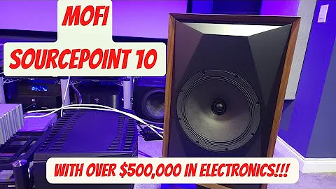 MoFi Sourcepoint 10 Loudspeaker With $600,000 Of Electronics! #mofi