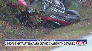 Woman identified as suspect in Randolph County chase that seriously injured 2 people