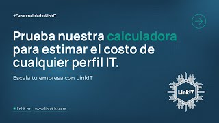 ¿Conoces nuestra Calculadora de salarios IT?  |  LinkIT screenshot 5
