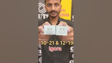 Igora 10-21 hair color | igora 12-19 hair color #shorts