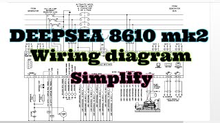 DEEPSEA 8610 MK2 wiring diagram and functionality simplify
