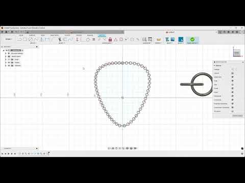 How to create chain type structure in Fusion using pattern on path | Sandeep Ranjan |