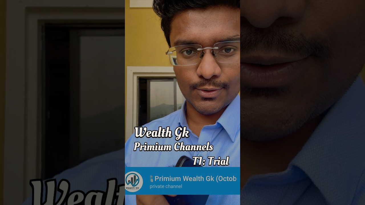 Wealth Gk Primium Channel 📉 Options Buying Strategy 💯